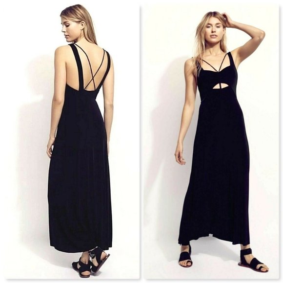 Free People Dresses & Skirts - FP Hypnotized Dress Stretch Slinky Body Skimming